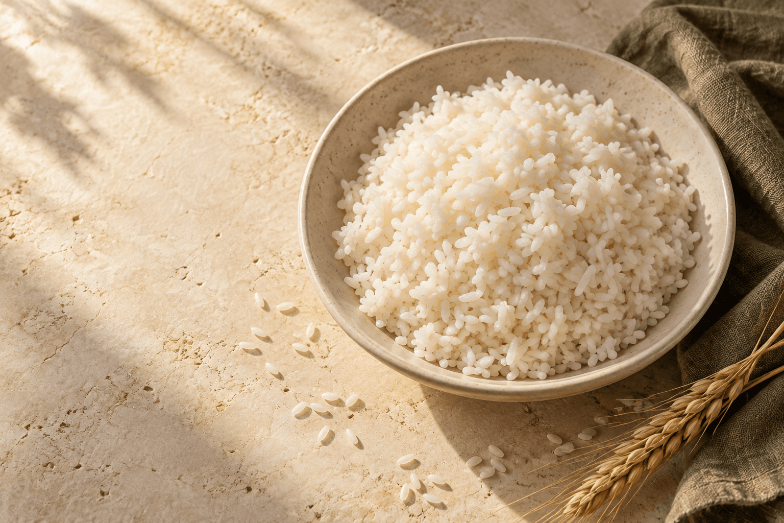 صورة توضيحية للأرز